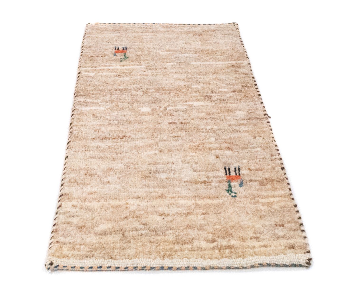Gabbeh-tæppe - Persisk - 60 x 40 cm - brun