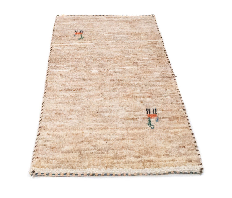 Gabbeh-tæppe - Persisk - 60 x 40 cm - brun