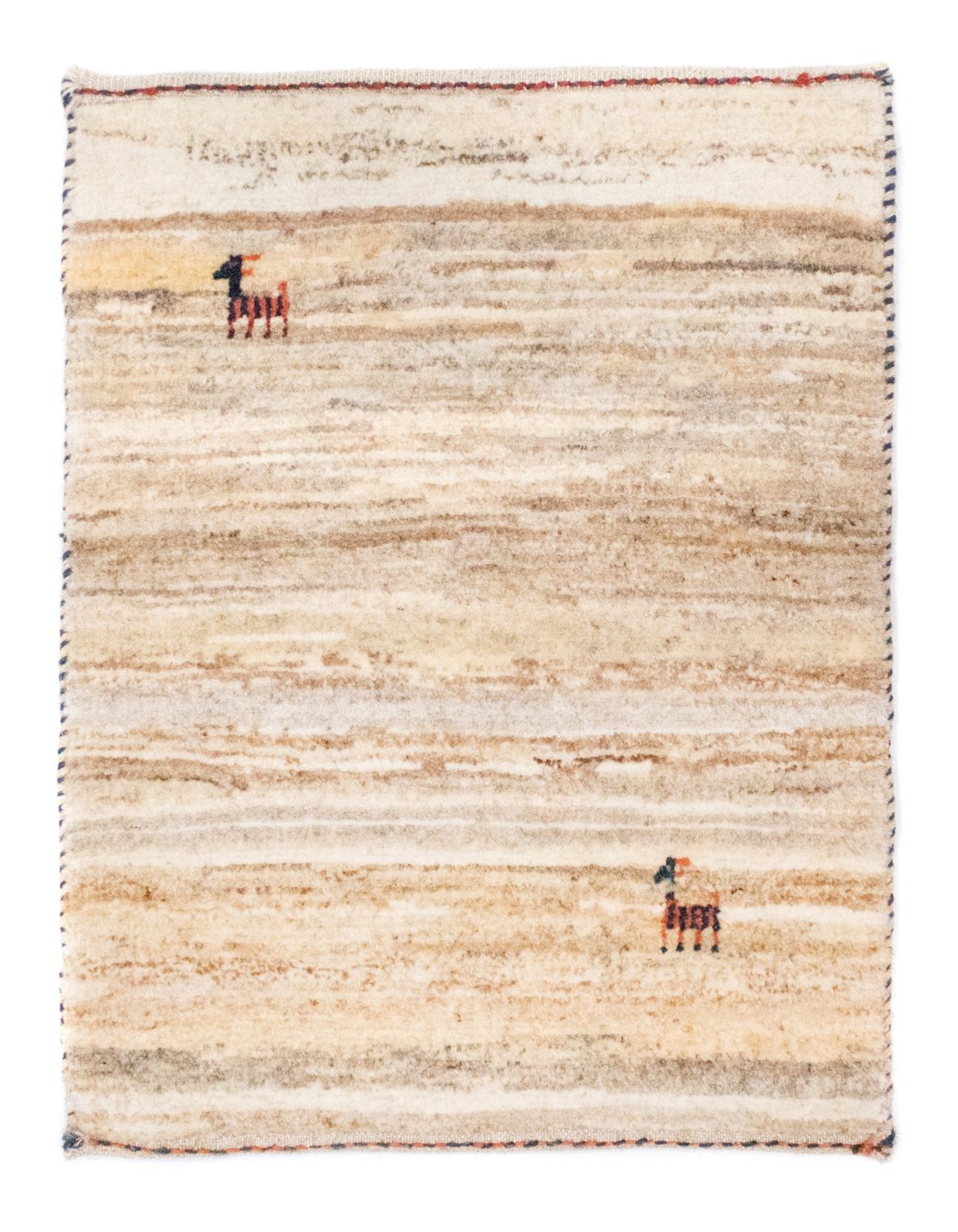 Gabbeh-tæppe - Persisk - 60 x 40 cm - beige