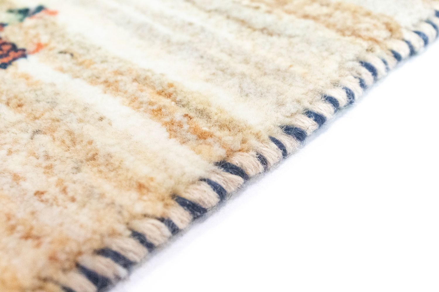 Gabbeh-tæppe - Persisk - 60 x 40 cm - beige