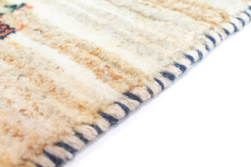 Gabbeh-tæppe - Persisk - 60 x 40 cm - beige