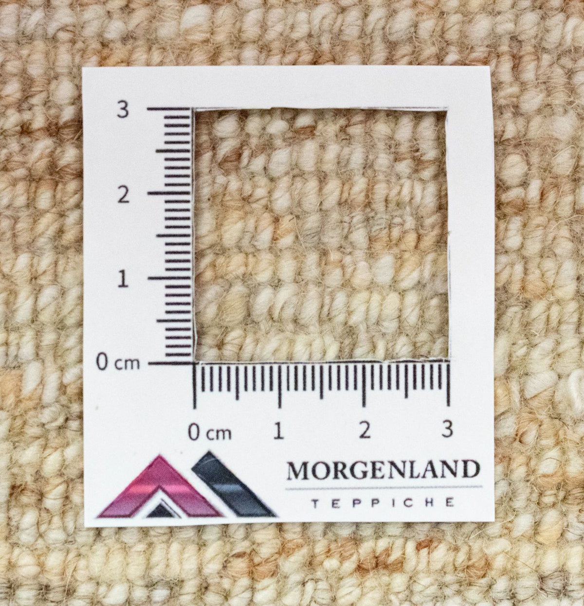 Gabbeh-tæppe - Persisk - 60 x 40 cm - beige