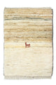 Persisk Gabbeh Tæppe 60x40cm - Perserteppich Wollteppich