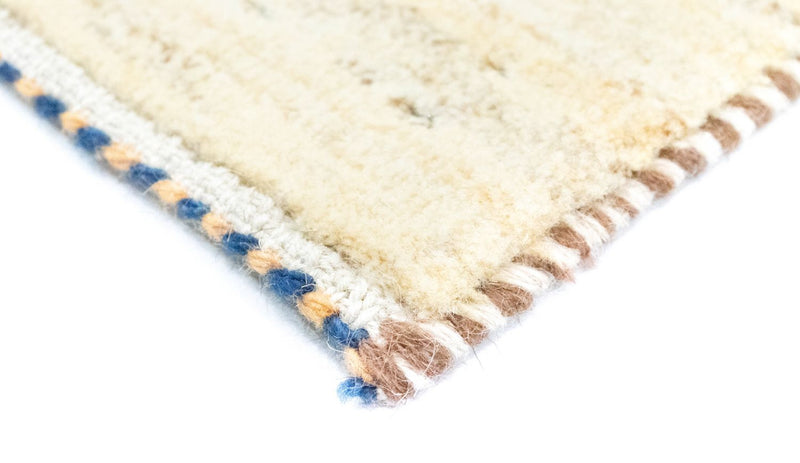 Gabbeh-tæppe - Persisk - 60 x 40 cm - beige