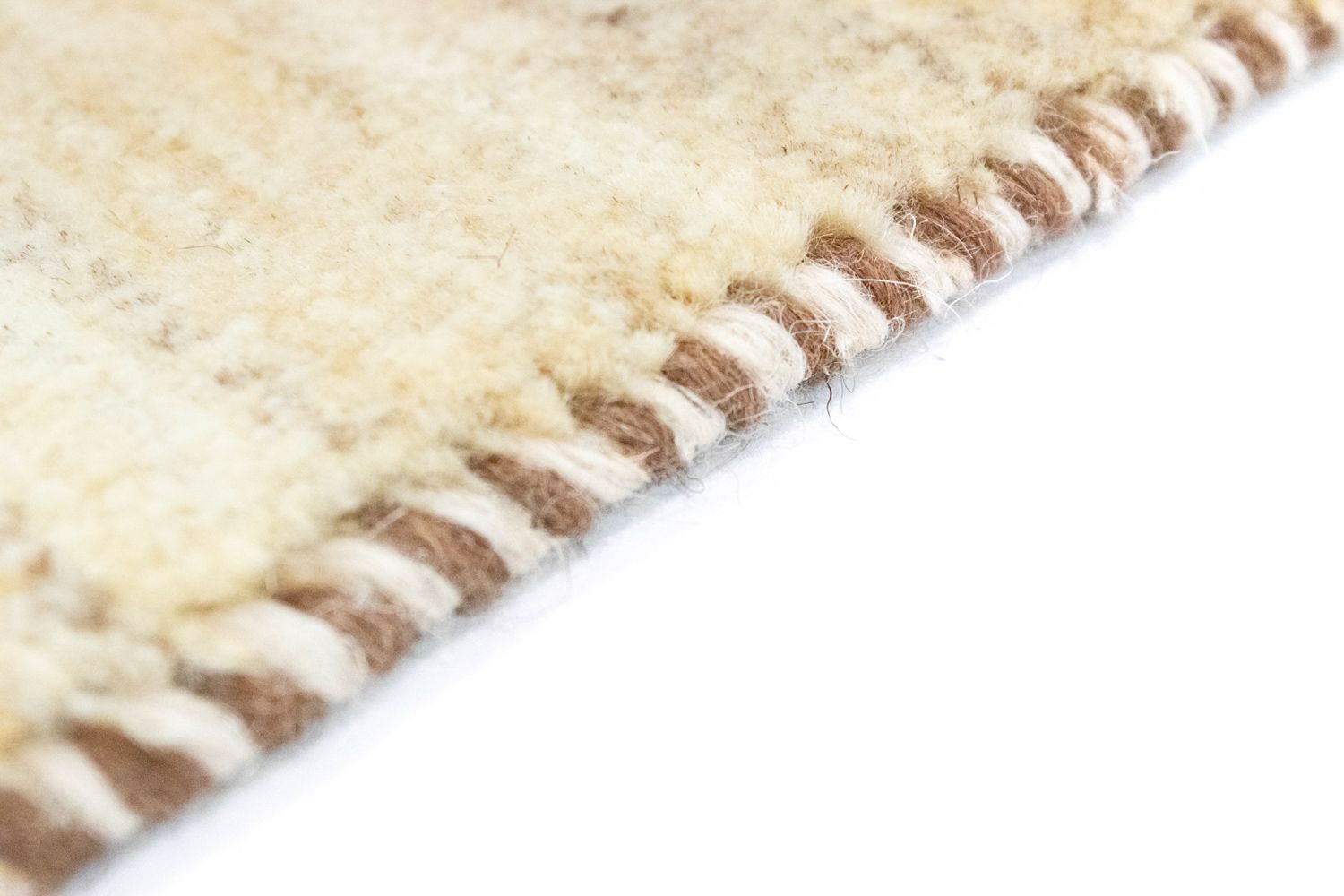 Gabbeh-tæppe - Persisk - 60 x 40 cm - beige