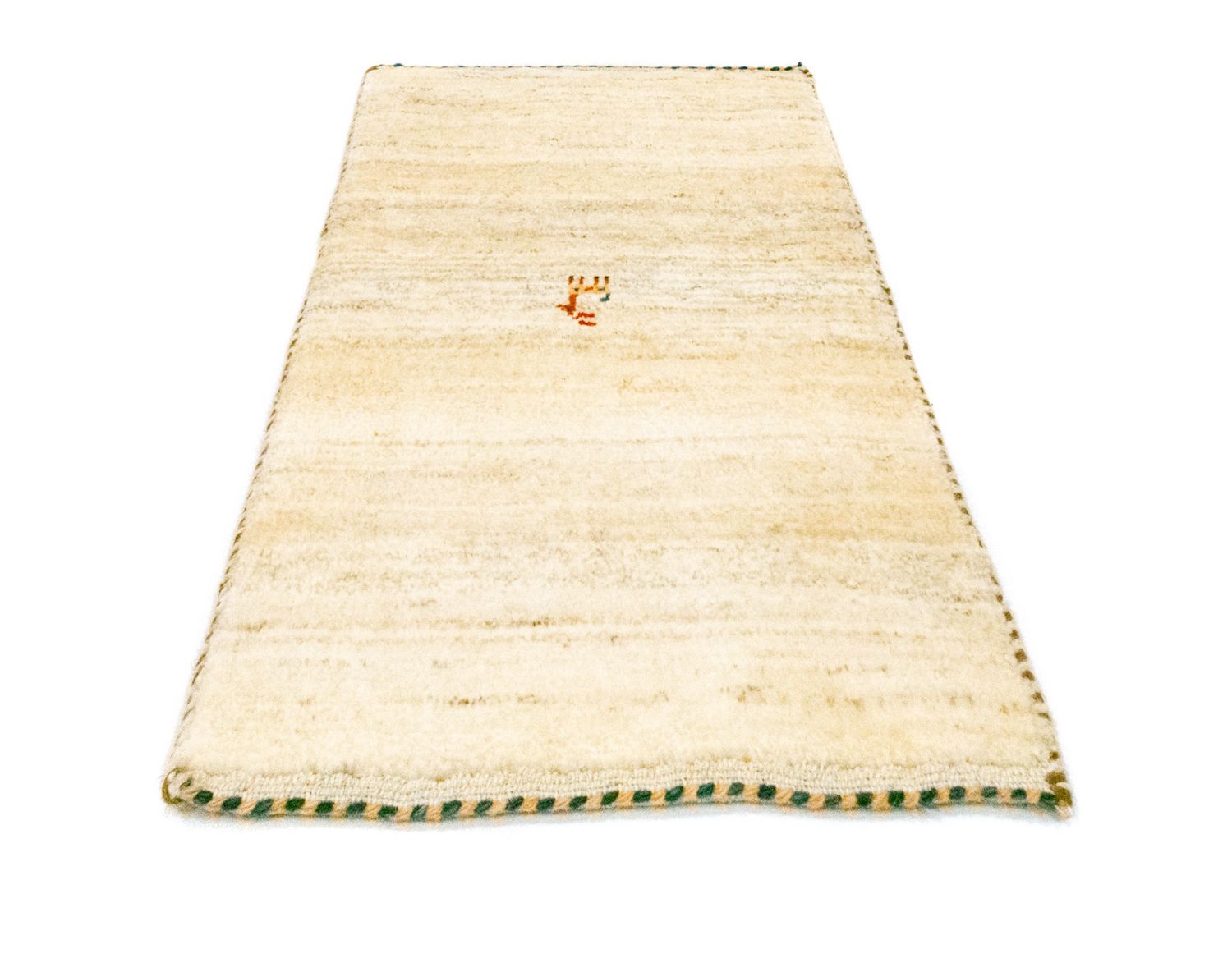 Gabbeh-tæppe - Persisk - 60 x 40 cm - beige
