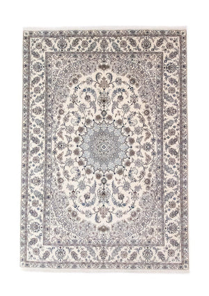 Persisk tæppe - Nain - 350 x 246 cm - naturlig hvid