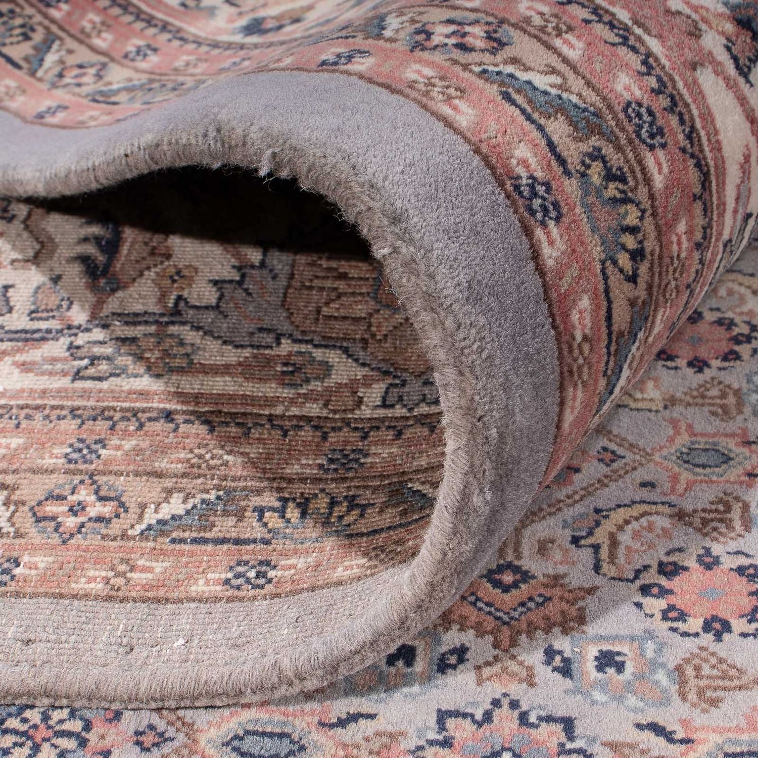 Orientalsk tæppe - Bijar - Indus - 351 x 252 cm - mørkebrun