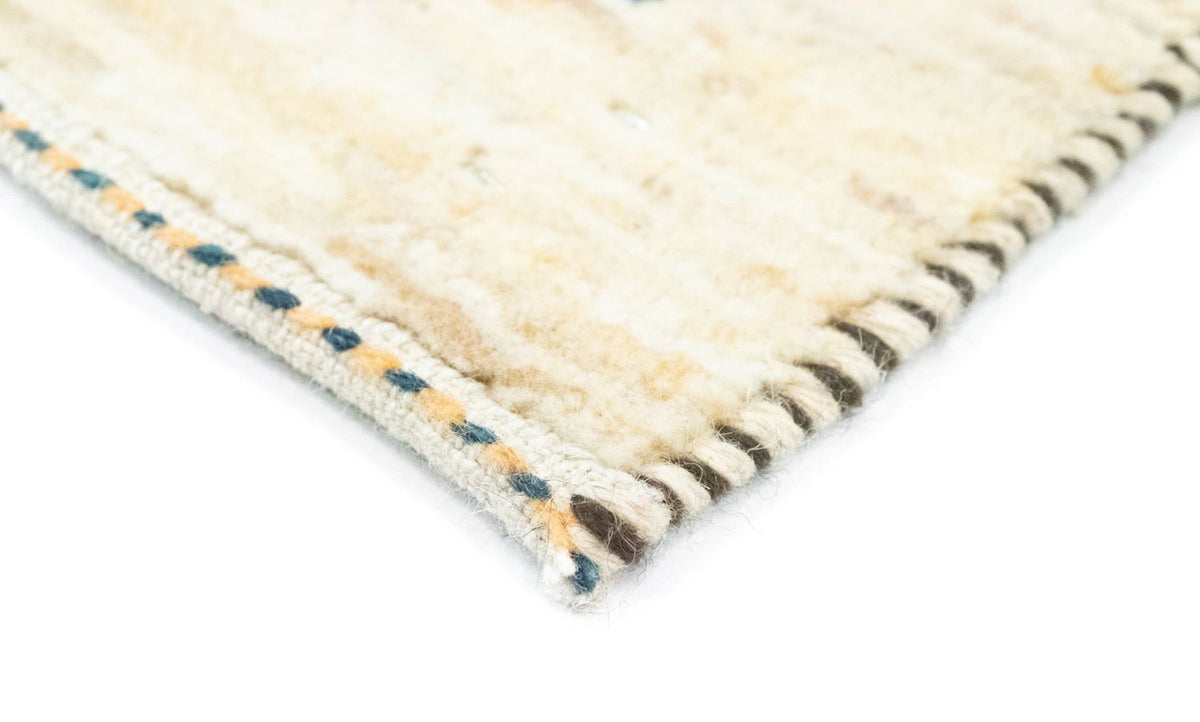 Gabbeh-tæppe - Persisk - 60 x 40 cm - beige