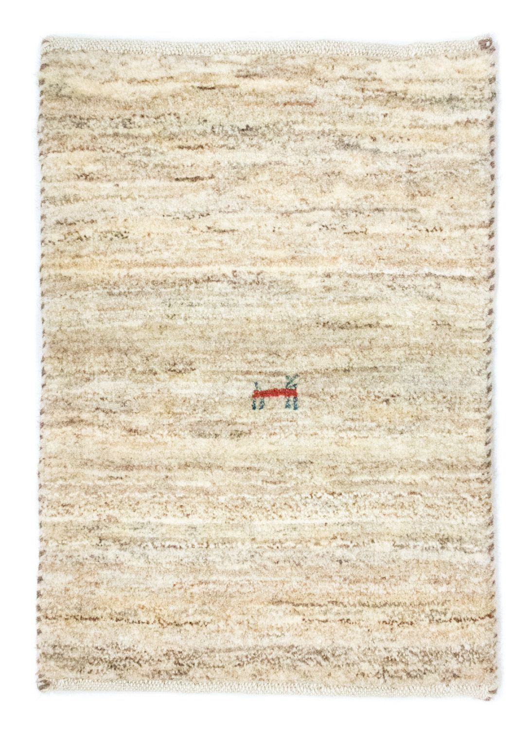 Gabbeh-tæppe - Persisk - 60 x 40 cm - beige