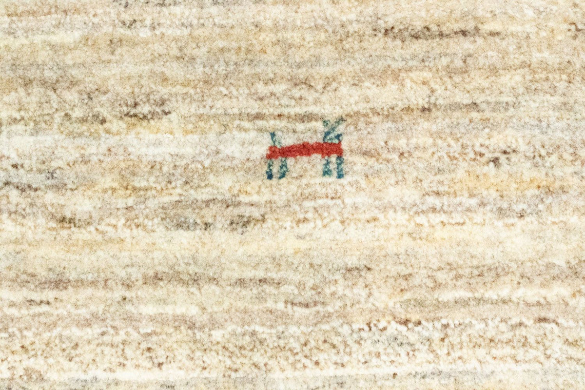 Gabbeh-tæppe - Persisk - 60 x 40 cm - beige