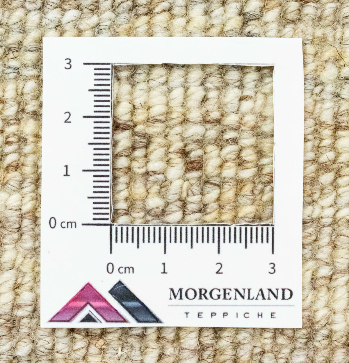 Gabbeh-tæppe - Persisk - 60 x 40 cm - beige