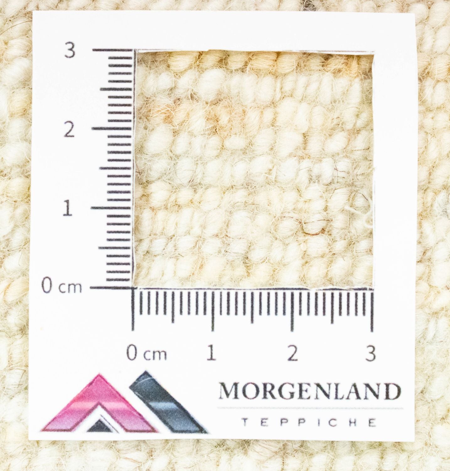 Gabbeh-tæppe - Persisk - 60 x 40 cm - beige
