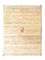 Gabbeh-tæppe - Persisk - 60 x 40 cm - beige