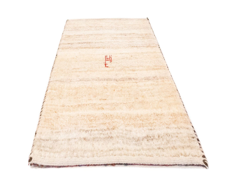 Gabbeh-tæppe - Persisk - 60 x 40 cm - beige