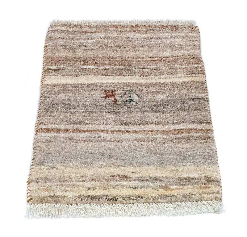 Gabbeh-tæppe - Persisk - 60 x 40 cm - brun