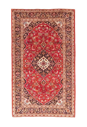 Persisk tæppe - Keshan - 258 x 150 cm - rød