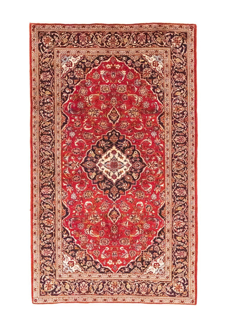 Persisk tæppe - Keshan - 258 x 150 cm - rød