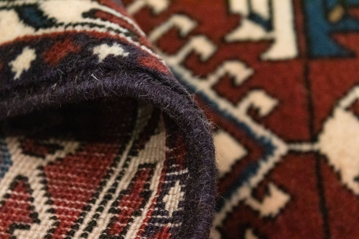 Persisk tæppe - Nomadisk firkantet  - 54 x 40 cm - brun