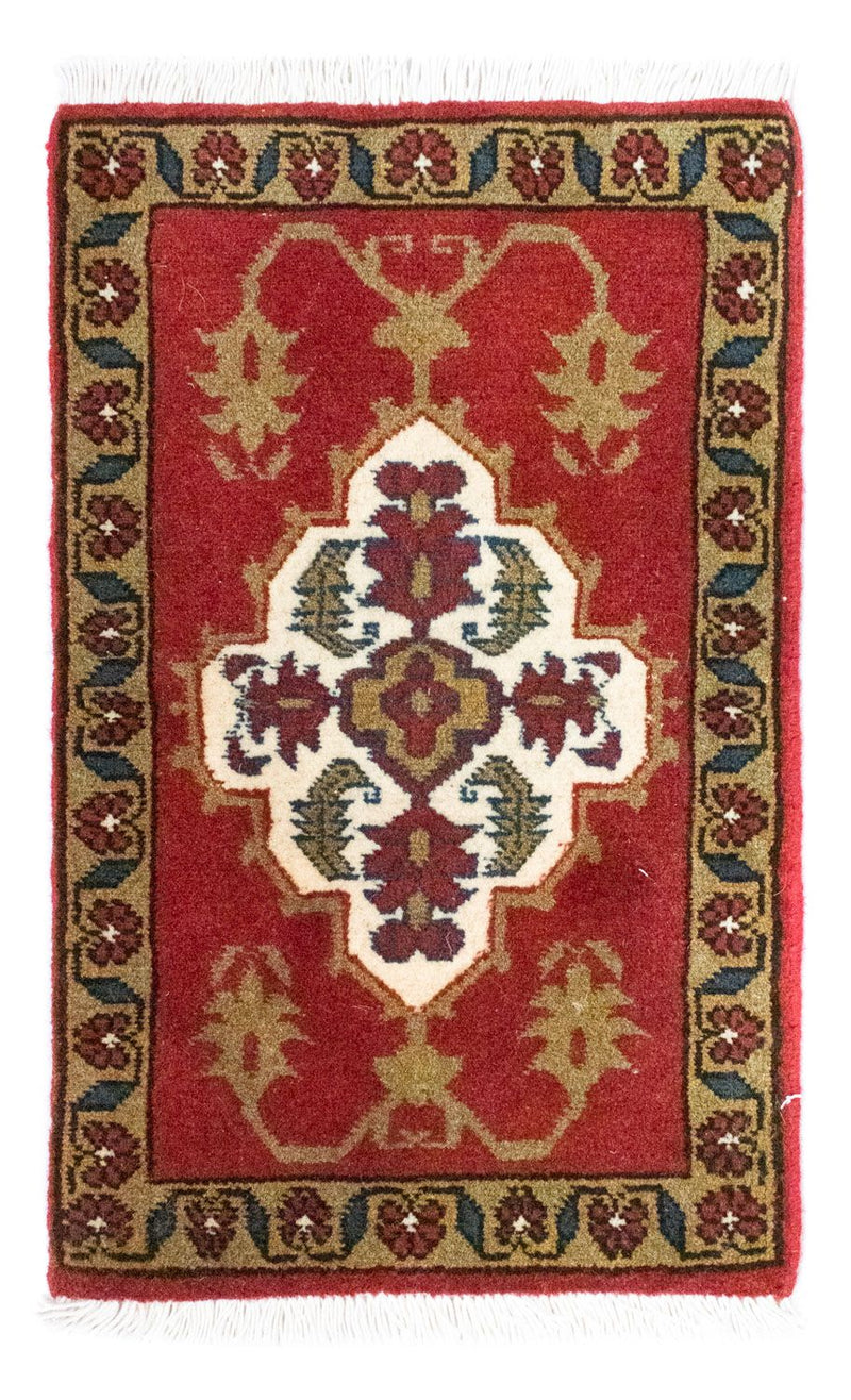 Persisk tæppe - Nomadisk firkantet  - 54 x 40 cm - rød