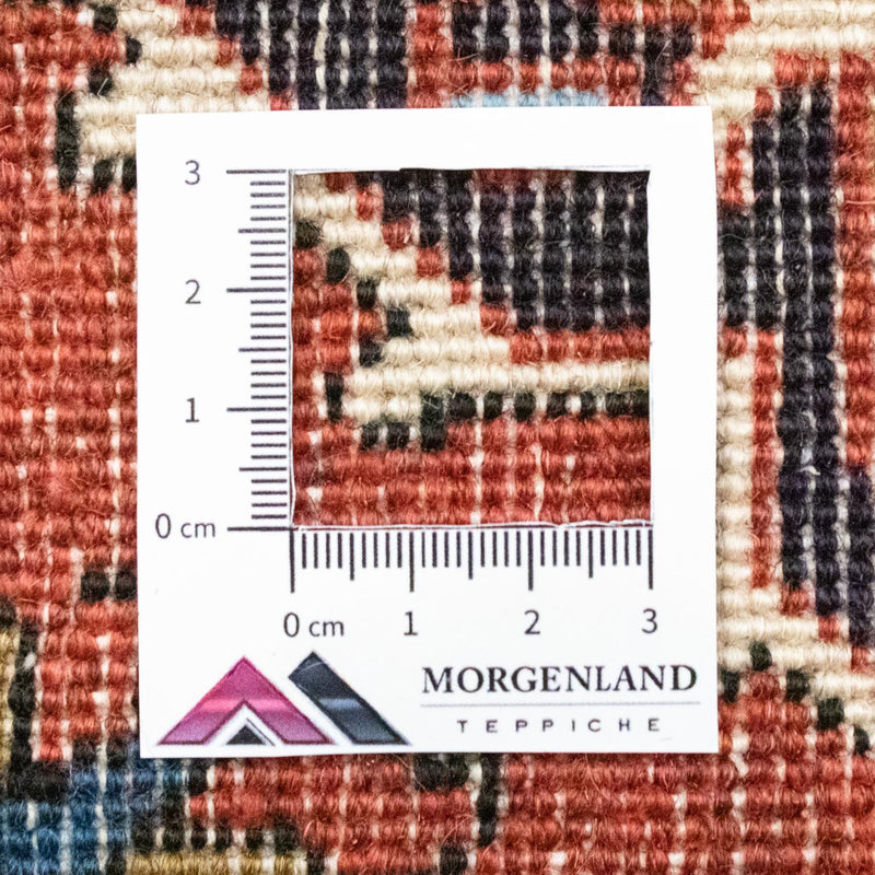 Persisk tæppe - Nomadisk firkantet  - 54 x 40 cm - rød