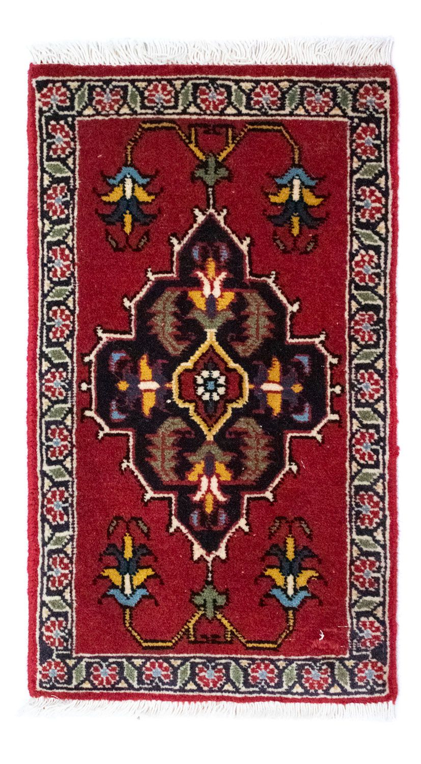 Persisk tæppe - Nomadisk firkantet  - 54 x 40 cm - rød