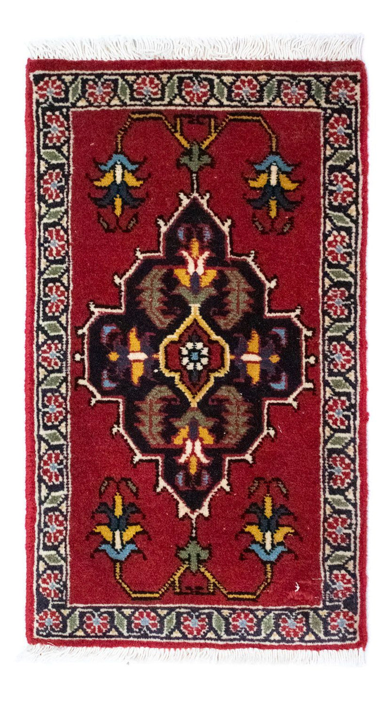 Persisk tæppe - Nomadisk firkantet  - 54 x 40 cm - rød