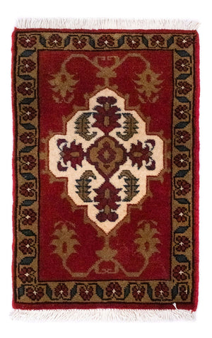 Persisk tæppe - Nomadisk firkantet  - 54 x 40 cm - rød