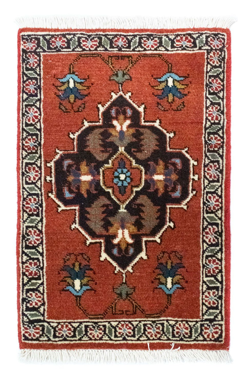 Persisk tæppe - Nomadisk firkantet  - 54 x 40 cm - orange