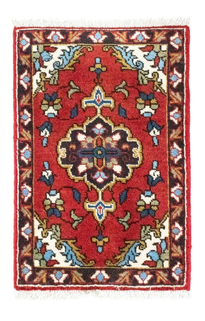 Persisk tæppe - Nomadisk firkantet  - 54 x 40 cm - rød