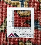 Persisk tæppe - Nomadisk firkantet  - 54 x 40 cm - rød