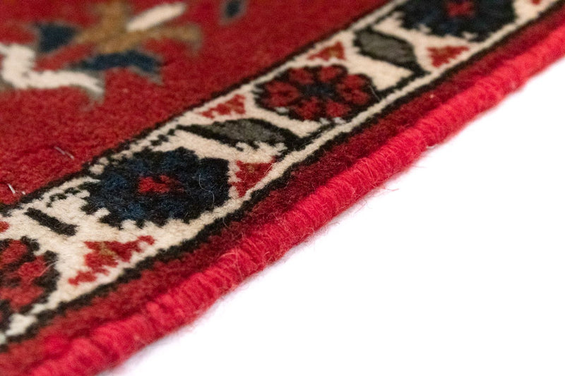 Persisk tæppe - Nomadisk firkantet  - 54 x 40 cm - rød