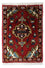 Persisk tæppe - Nomadisk firkantet  - 54 x 40 cm - rød