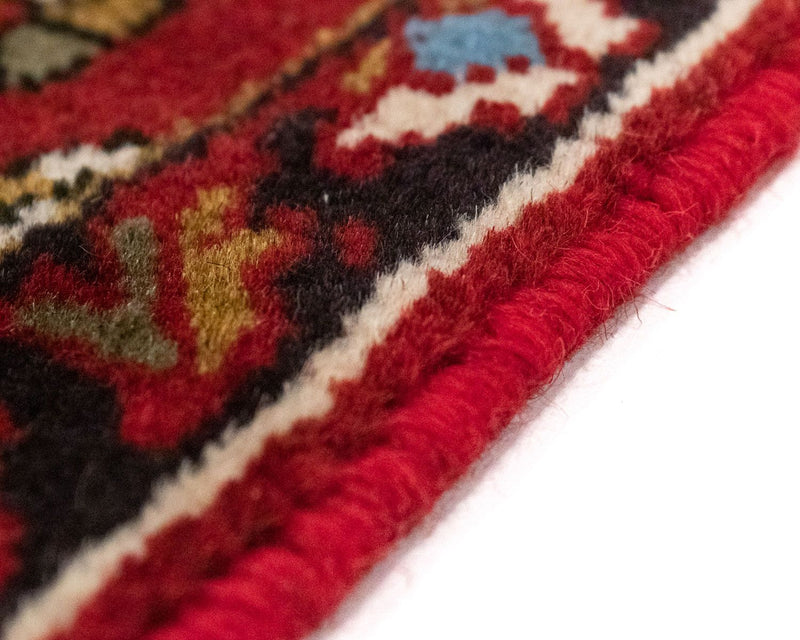 Persisk tæppe - Nomadisk firkantet  - 54 x 40 cm - rød