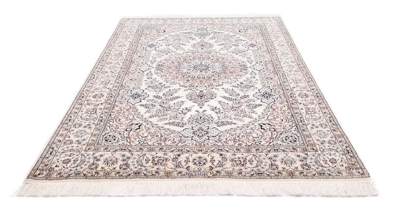 Persisk tæppe - Nain - Premium - 234 x 145 cm - naturlig hvid