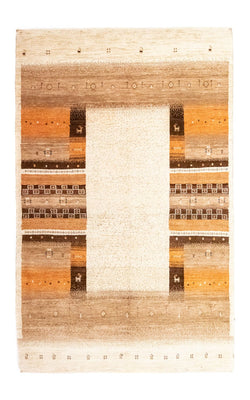 Gabbeh Tæppe - Loribaft Persisk - 257 x 160 cm - beige