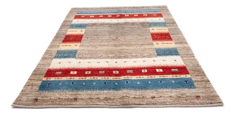 Gabbeh Tæppe - Loribaft Persisk - 212 x 148 cm - flerfarvet