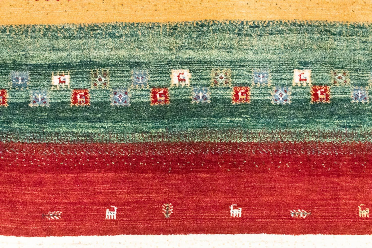 Gabbeh Tæppe - Loribaft Persisk - 252 x 170 cm - flerfarvet