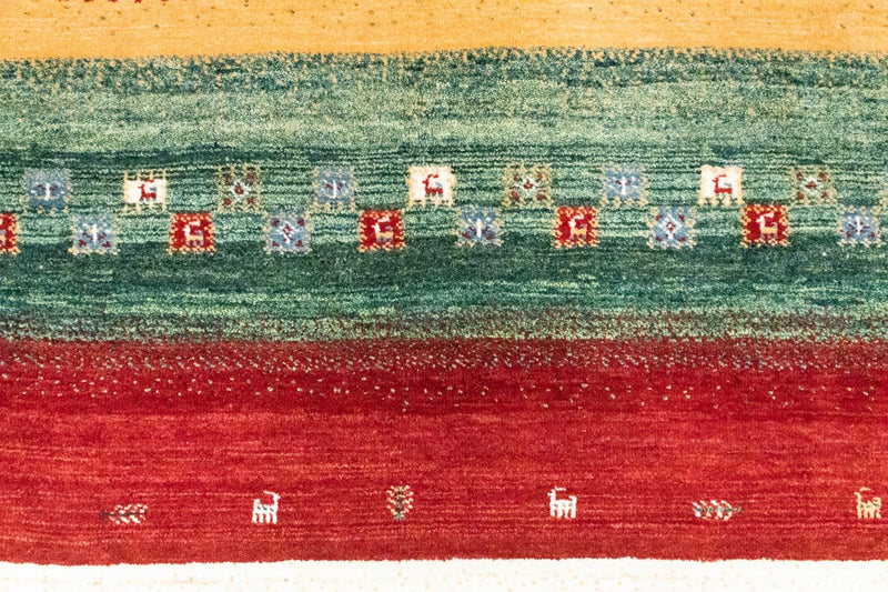 Gabbeh Tæppe - Loribaft Persisk - 252 x 170 cm - flerfarvet