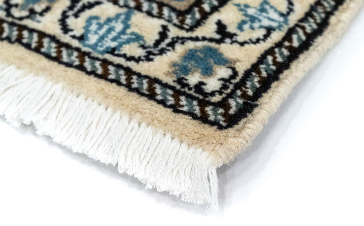 Persisk tæppe - Nain - 60 x 40 cm - mørkeblå