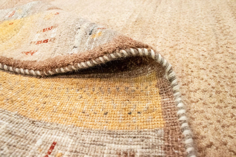 Gabbeh Tæppe - Loribaft Persisk - 250 x 159 cm - brun