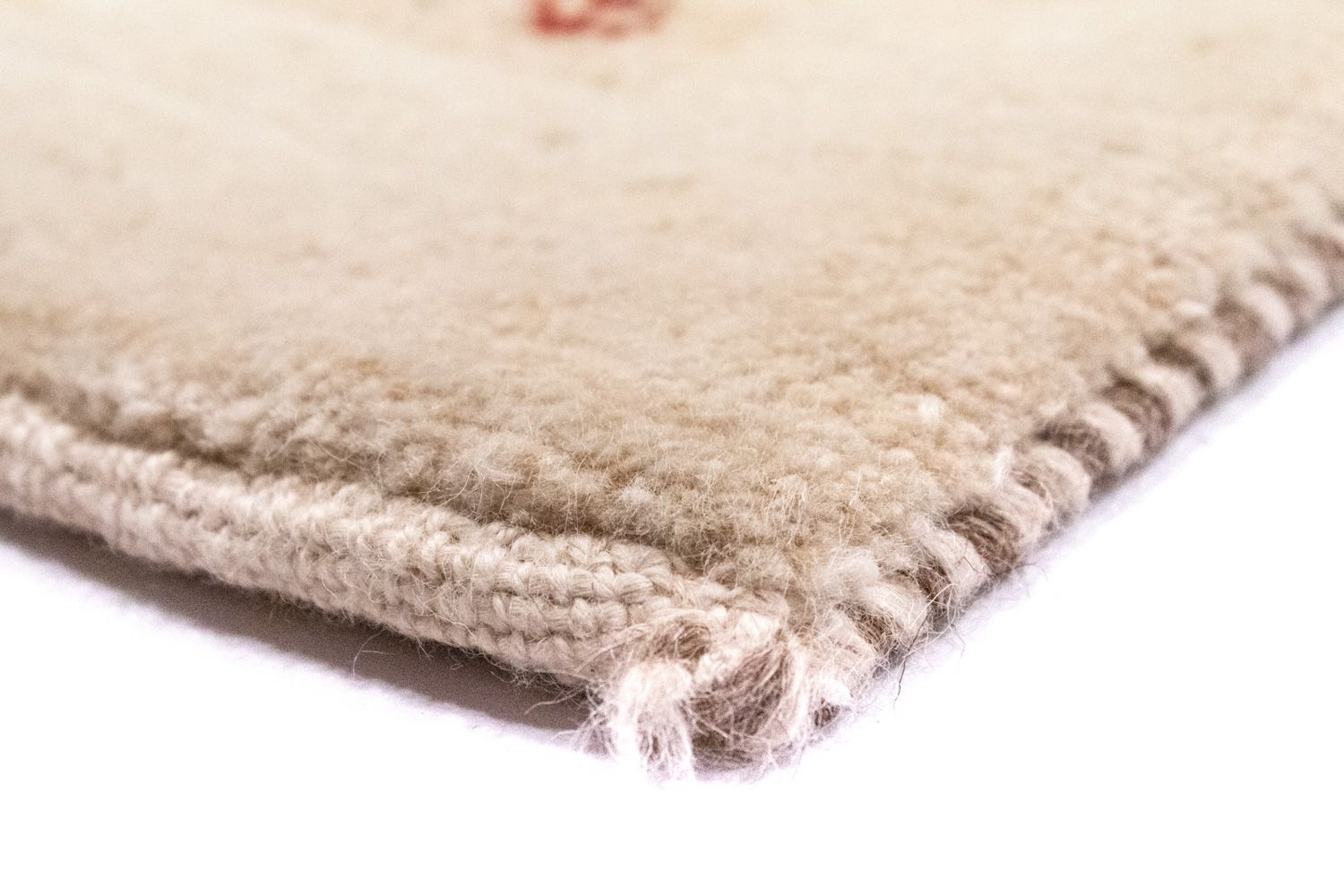 Gabbeh Tæppe - Loribaft Persisk - 258 x 154 cm - beige
