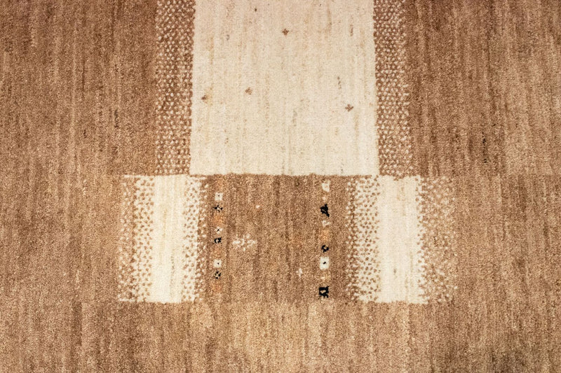 Gabbeh Tæppe - Loribaft Persisk - 230 x 159 cm - brun