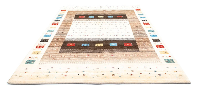 Gabbeh Tæppe - Loribaft Persisk - 260 x 170 cm - farvet