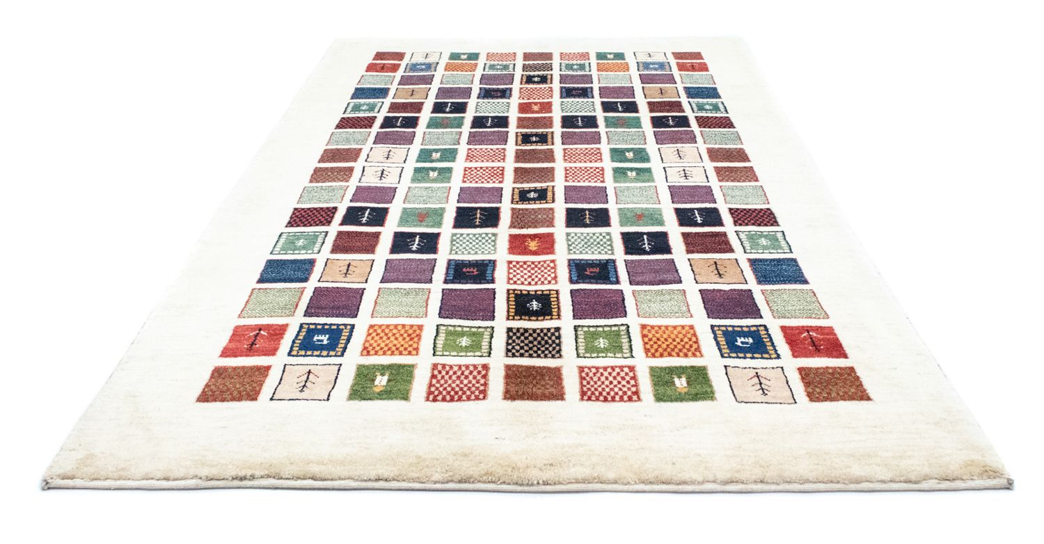 Gabbeh Tæppe - Loribaft Persisk - 247 x 152 cm - farvet