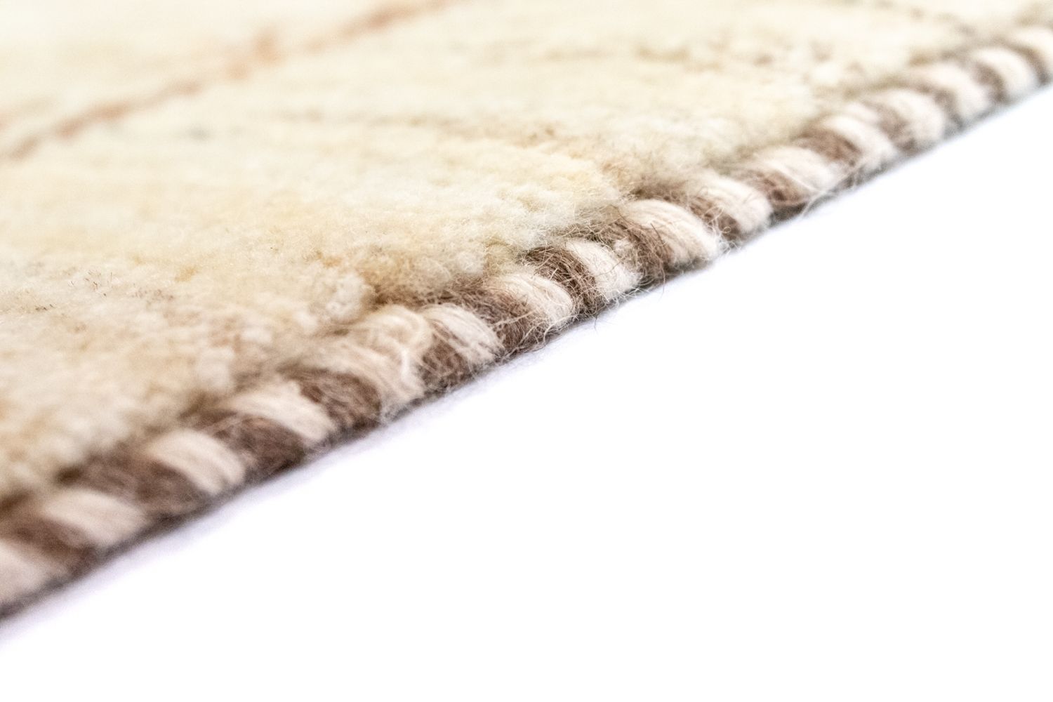 Gabbeh Tæppe - Loribaft Persisk - 275 x 195 cm - beige