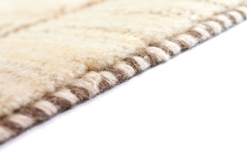 Gabbeh Tæppe - Loribaft Persisk - 275 x 195 cm - beige