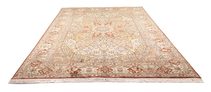 Silketæppe - Kashmir Silk - 270 x 185 cm - brun