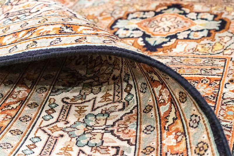Silketæppe - Kashmir Silk - 229 x 152 cm - beige