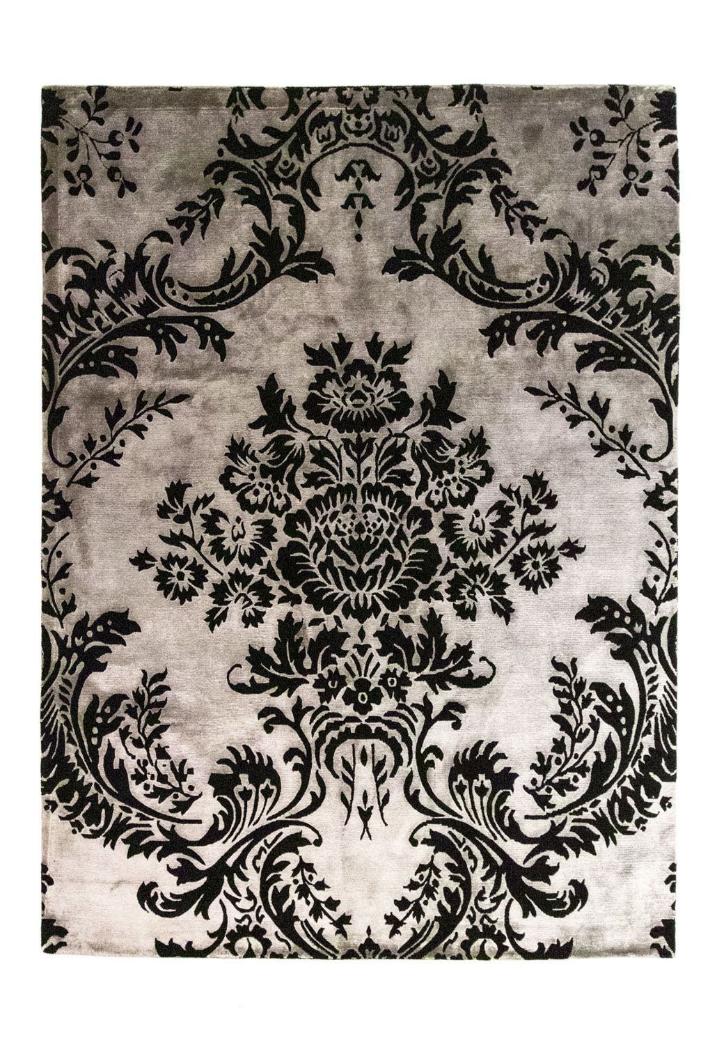 Designer tæppe - 241 x 172 cm - blå